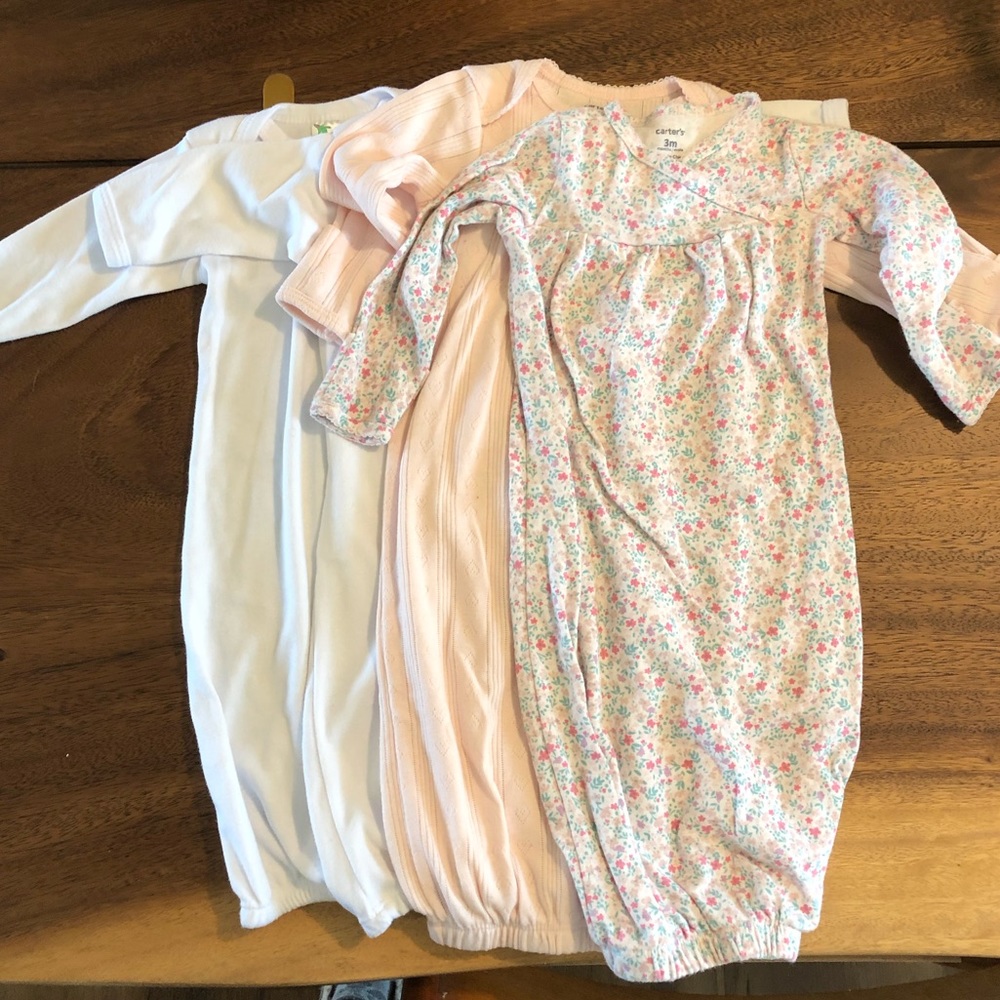 0-3 month Baby Gowns Carter’s